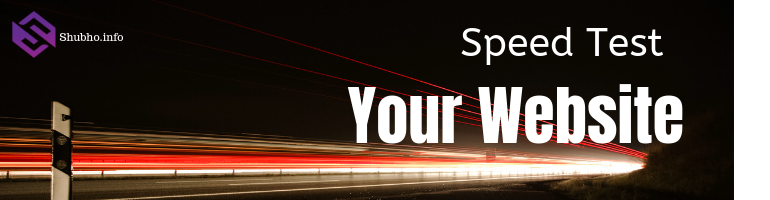 Test Your Website Speed! Free